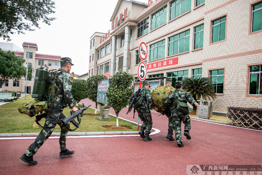 广西武警最新概览